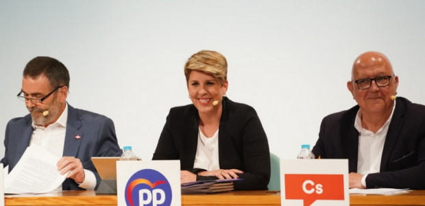 Noelia Arroyo, Cartagena, debate, pacto