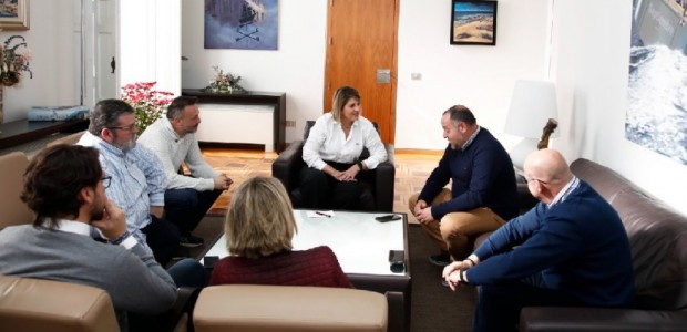 Las Peñas del Cartagena ultiman con la alcaldesa los preparativos para acoger el Congreso Nacional de Aficiones Unidas