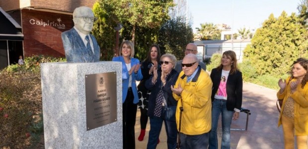 Cartagena homenajea a Enrique Piñana Segado poniendo su nombre a un espacio público