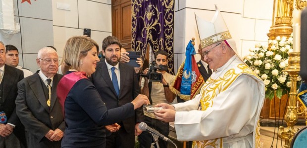 La alcaldesa agradece 300 años de protección de la Patrona al pueblo de Cartagena