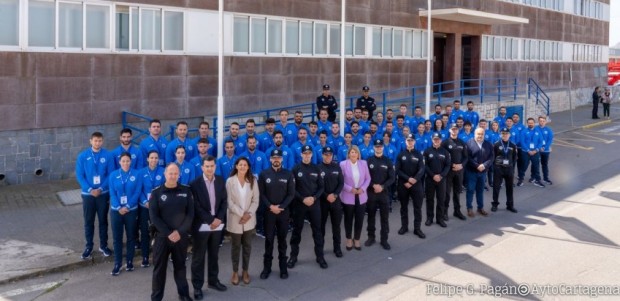 Un total de 54 nuevos policías locales de Cartagena empiezan su periodo de formación