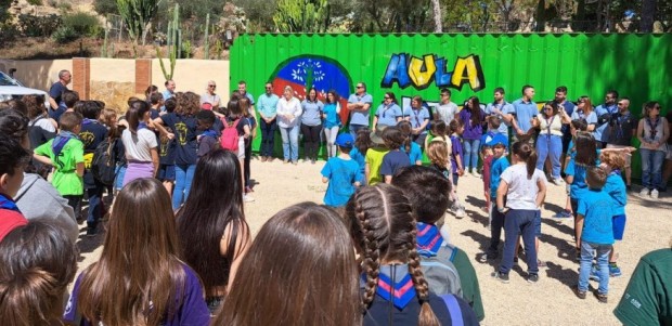 El Grupo Scout Imhlala Panzi pone en marcha un Aula de la Naturaleza en el Centro Juvenil de Canteras