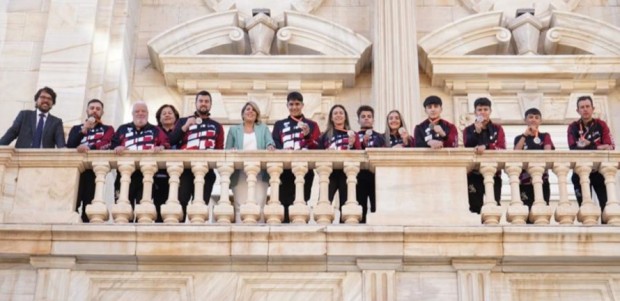 El Club Bádminton Cartagena celebra su ascenso a Primera Oro