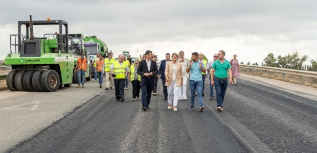 Las obras de la carretera de La Aljorra ponen en marcha el programa aCTus de mejora de viales regionales de Cartagena