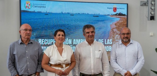 La eliminación de lodos del Mar Menor empezará con una experiencia piloto en Estrella de Mar