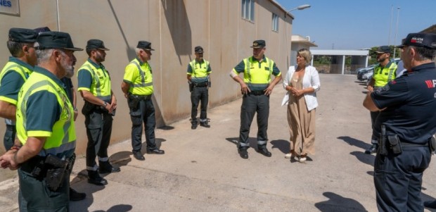 La Unidad de Tráfico de Guardia Civil comienza a operar desde el espacio cedido por el Ayuntamiento de Cartagena