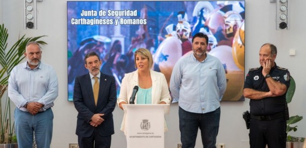 Cartagena garantiza la seguridad en las fiestas de Carthagineses y Romanos con drones y 450 agentes diarios