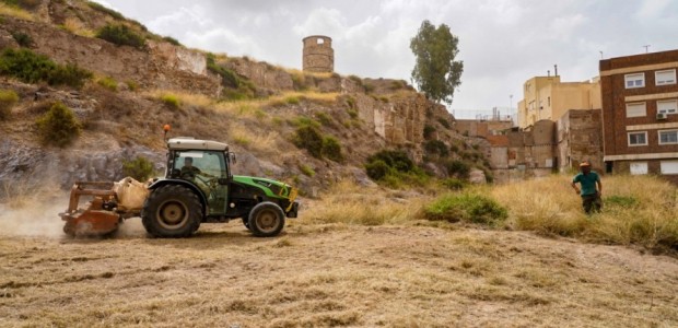 Continúan las labores de conservación preventiva de los yacimientos arqueológicos en la Morería