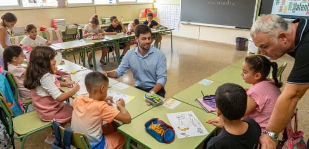 Más de 20.000 alumnos inician la vuelta al cole en Cartagena