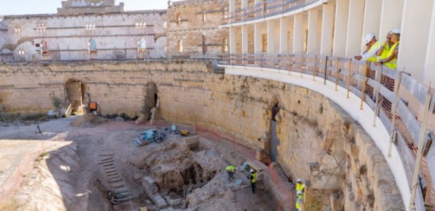 El Ayuntamiento presentará la nueva fase del proyecto arqueológico del Anfiteatro Romano de Cartagena al 2 % cultural