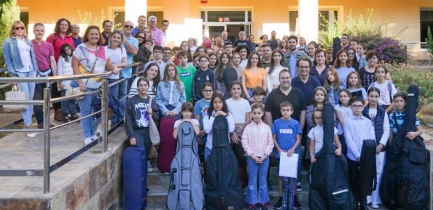 La Orquesta de Jóvenes Talentos de Cartagena comienza una nueva andadura con medio centenar de músicos