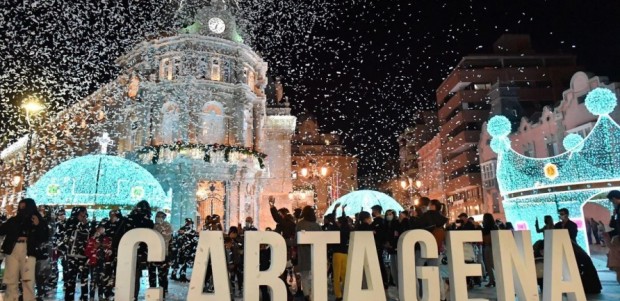 Cartagena enciende la Navidad este martes con música en directo