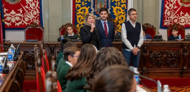 El Ayuntamiento de Cartagena celebra el Pleno Infantil Municipal centrado en la Constitución Española