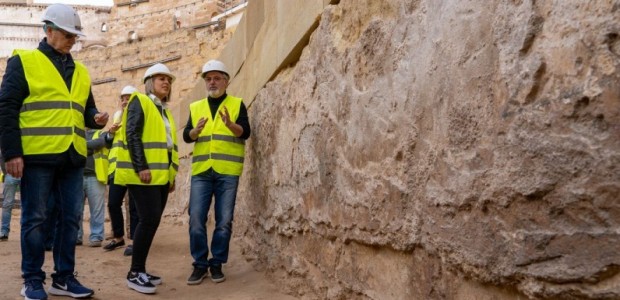 Aparece en el Anfiteatro Romano de Cartagena la fosa para gladiadores y animales en los espectáculos de lucha