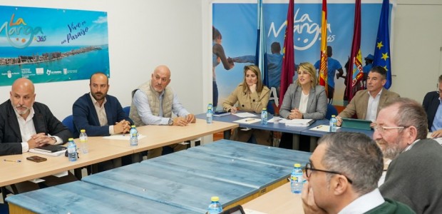 Los ayuntamientos de Cartagena y San Javier preparan un plan de infraestructuras para mejorar La Manga