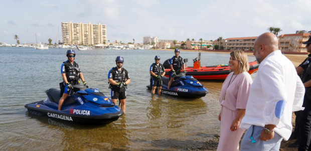 Un mayor despliegue policial permite un verano con menos incidencias en las zonas de costa