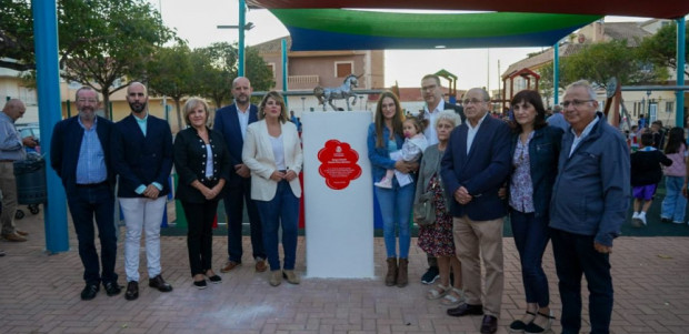 Los Belones dedica un jardín infantil a la pequeña Daniela Pérez Martínez