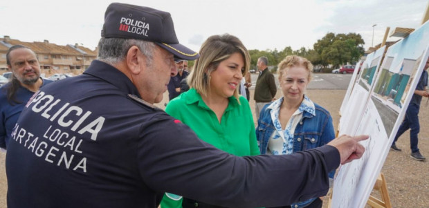 Ultimado el proyecto del cuartel de policía y aula de estudio de Los Dolores que cuenta con financiación de la Comunidad