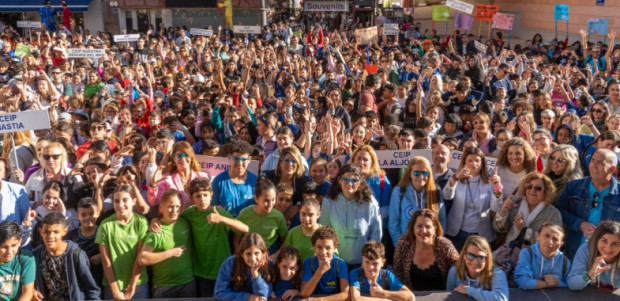 1.500 escolares celebran en Cartagena el Día Mundial de los Derechos de la Infancia