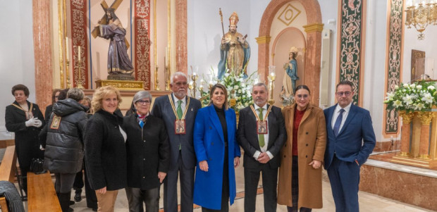 La imagen de San Fulgencio recorre las calles de Pozo Estrecho