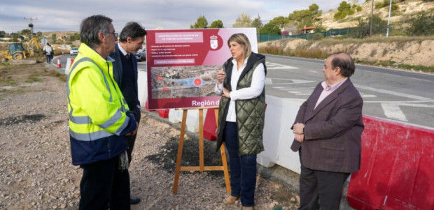 La rotonda de El Portús eleva a 11,4 millones las inversiones para conectar el casco urbano con la zona oeste en los últimos 4 años